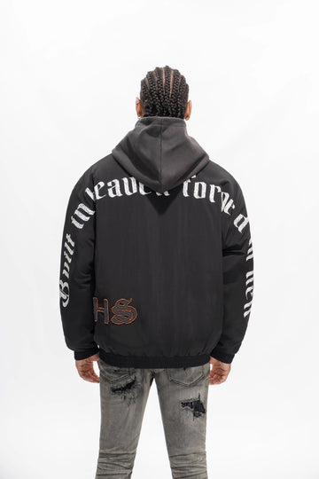 TRNCHS HEAVEN'S ARMOR Black Hoodie