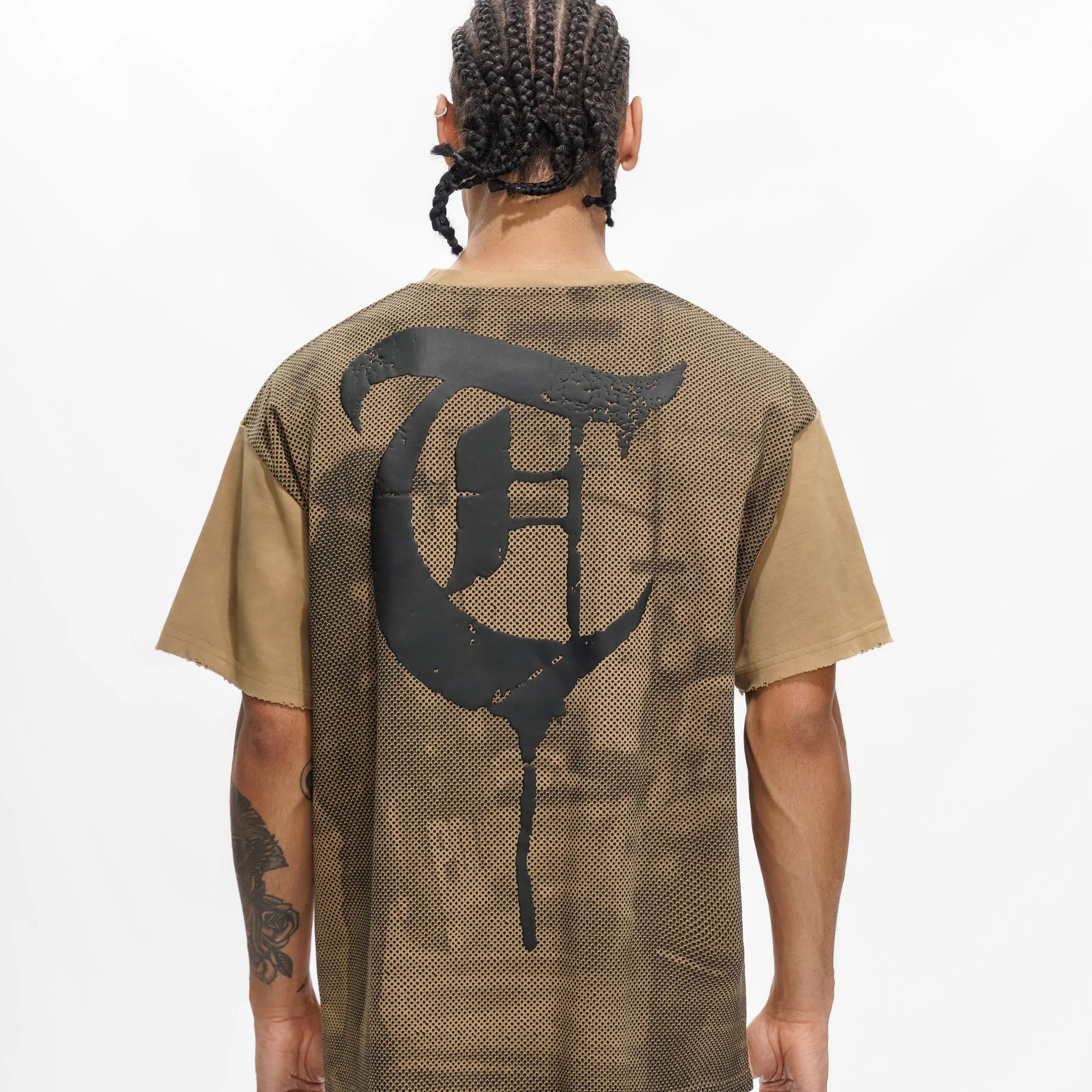 TRNCHS REFUSE TO BE SILENCED Brown Tee