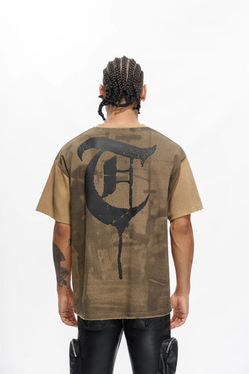 TRNCHS REFUSE TO BE SILENCED Brown Tee