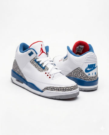 Jordan Retro 3 TRUE BLUE