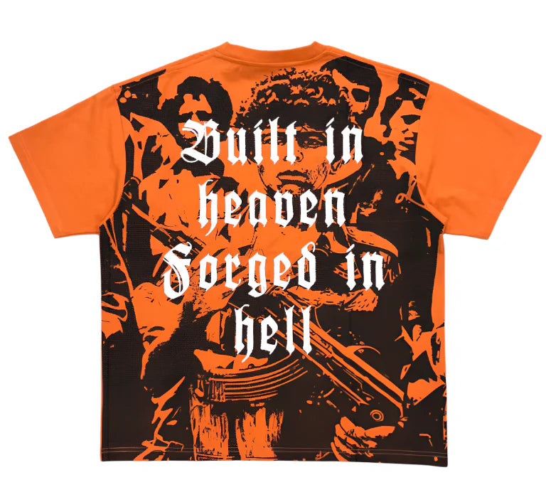 TRNCHS HELLBOUND GLORY “Mustafa” Orange Tee