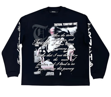 TRNCHS KHANDAQ Black Tee