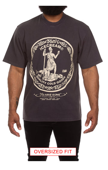 ICE CREAM seal (oversize) ss knit